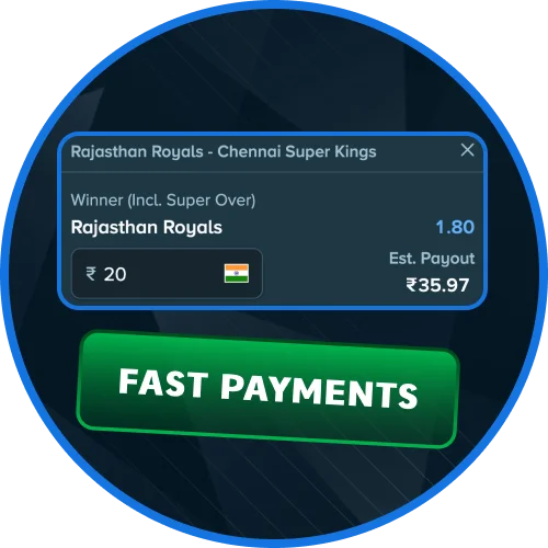 Deposit fast for IPL betting at Stake.