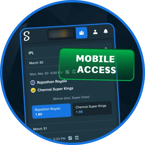 Bet on IPL from your phone at Stake.